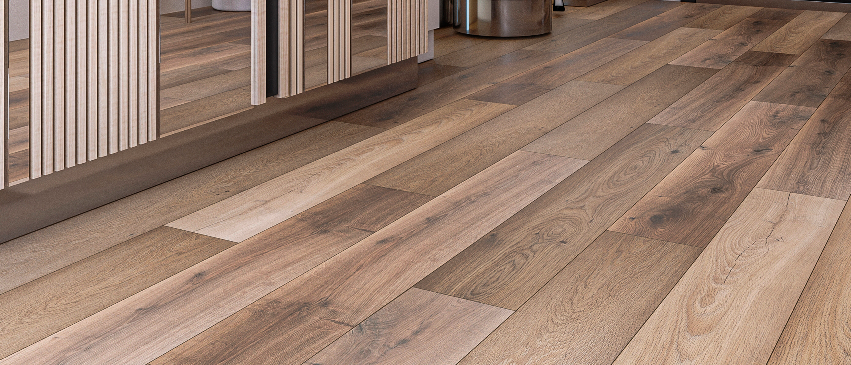 Ламинат My Step Мега 8 мм Дуб Нью Йорк MS388